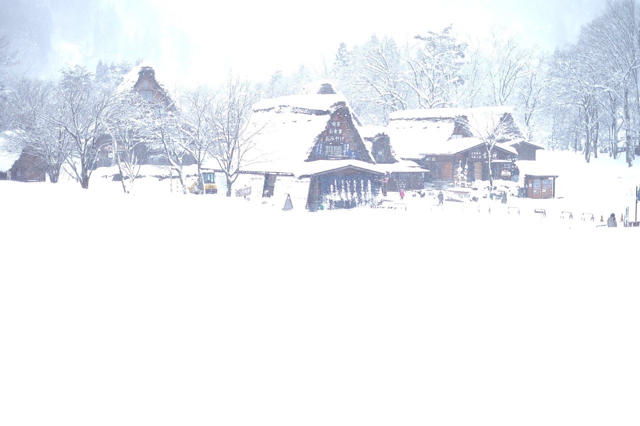 Village life. A must see stop during winter. So much snow! So beautiful!